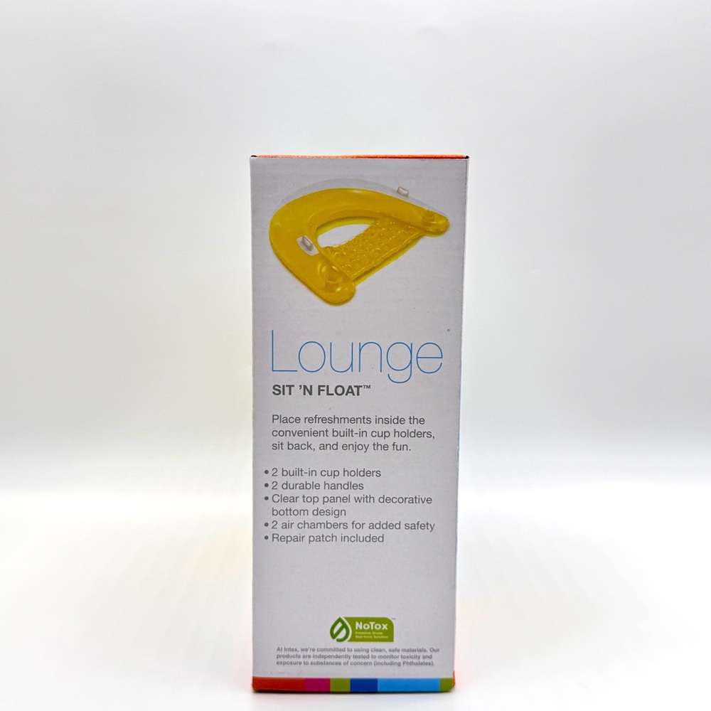 Intex Lounge Sit & float Inflatable Pool Toy - Picture 3 of 6